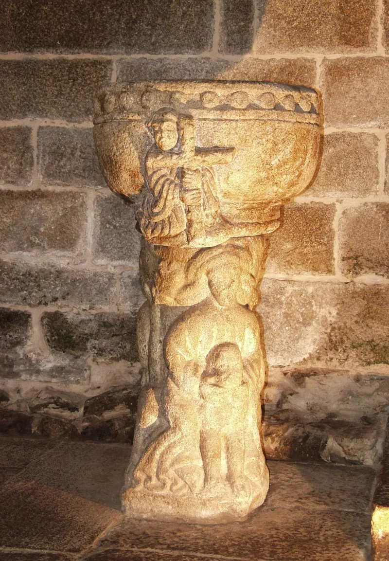 Santa María a Nova and the guild tomb-slabs